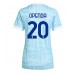 Juventus Lois Openda #20 Bortedrakt Dame 2025-26 Korte ermer